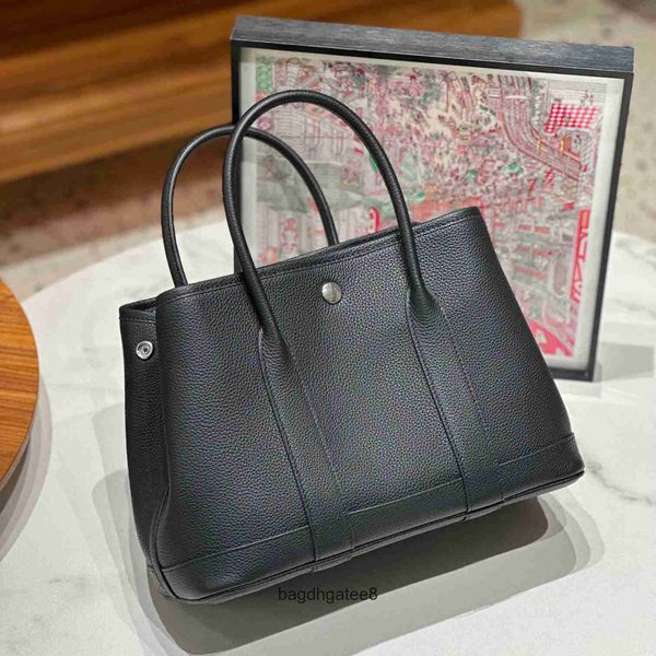 

large cowhide party togo bag women's garden handmade designer layer bags tote 2023 leather half capacity totes one shoulder handbag zs0
