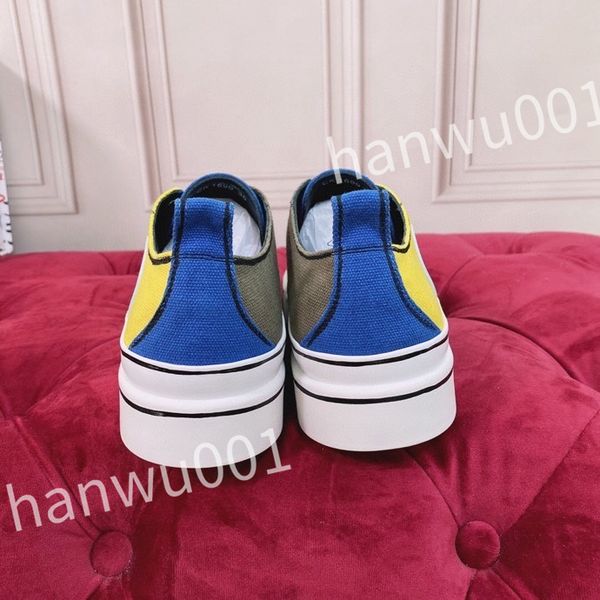 

new designer womans shoes leather lace up men fashion platform sneakers white black mens womens casual shoes