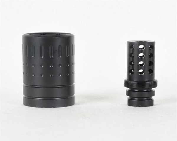 

selling steel reducing impact muzzle brake cnc 223556 12x28 thread with outer sleeve muzzle brake6501333
