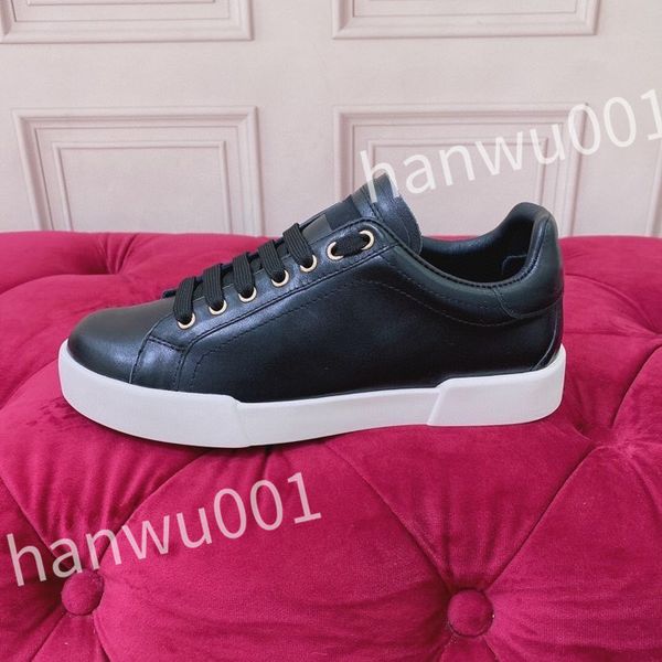 

luxury designer youth fashion shoes sneakers summer women white shoes genuine leather woman running casual sneaker 35-45, Black