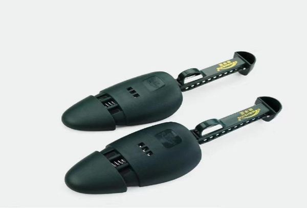 

shoe parts accessories household practical green plastic spring adjustable length men women shoe trees stretcher boot holder organ3432649, White;pink