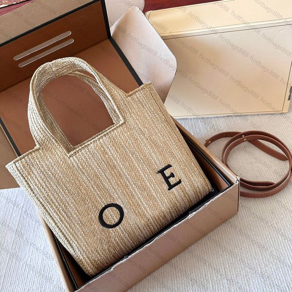 

designer women tote bag summer straw handbags fashion shopping beach totes women luxury large crossbody womens lady shoulder basket bag