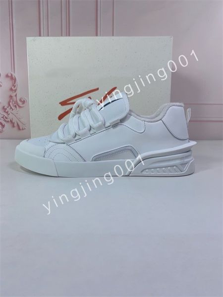 

new luxury ceiling retro plate-forme designer shoes for men's women leather black white flat platform sneaker fashion ladies youth