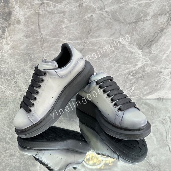 

2023new fashion platform womens men quality sneakers camouflage casual shoes checkered studded flats mesh trainers, Black