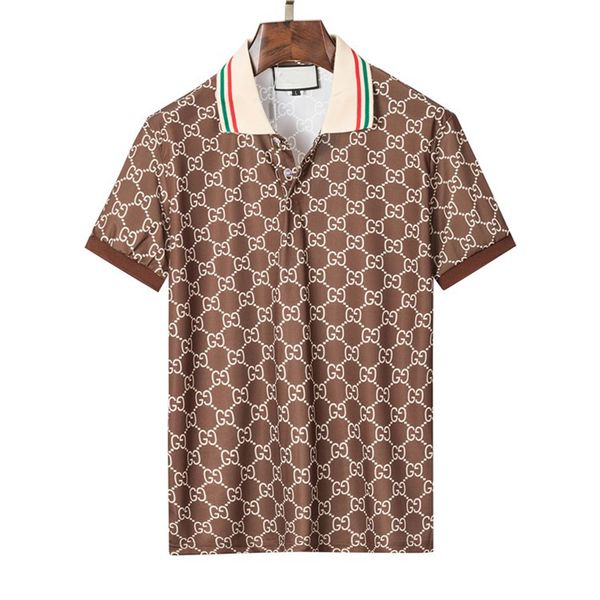 

stylist mens polo shirts luxury italy men clothes short sleeve fashion casual men's summer t shirt many colors are available size mxl m, White;black