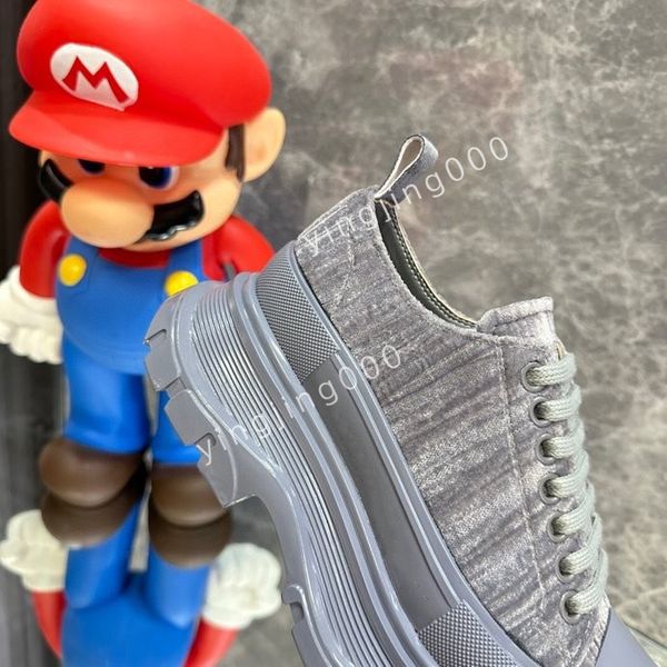 

fashion men women quality sneakers camouflage casual shoes checkered studded flats mesh trainers2023, Black