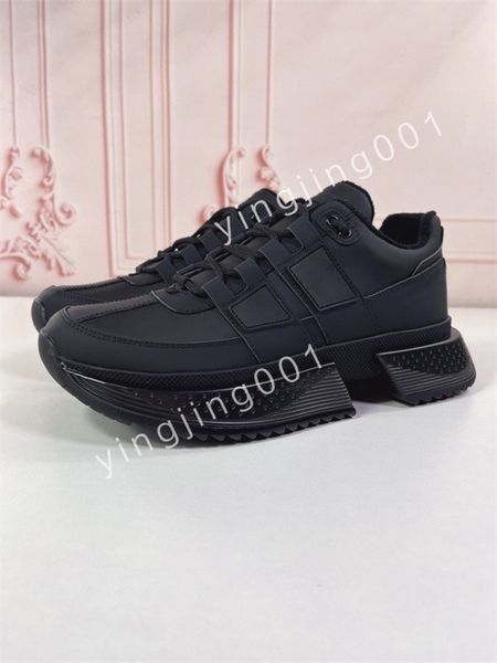 

new luxurys ceiling retro plate-forme designer shoes for men women leather black white flat platform sneaker fashion ladies youth