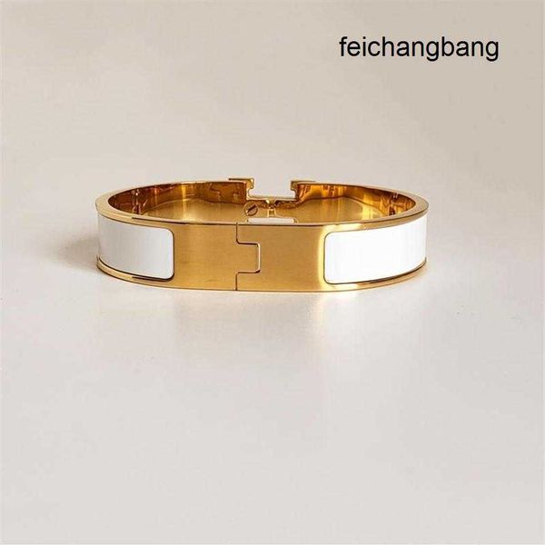 

luxury bracelet h home fashion jewelry designer love bangle for women mens bracelet tennis luxury stainless steel jewellery dripping h lette, Black