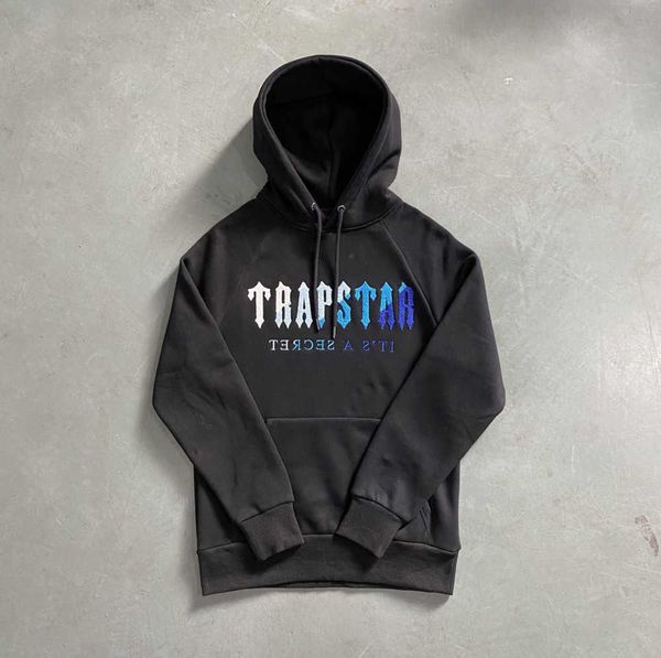 

men's tracksuits 23ss men designer trapstar activewear hoodie chenille set ice flavours 2.0 edition 1to1 new high end 63ess, Gray