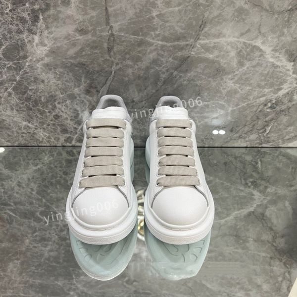 

2023fashion designer platform womens casual shoes leather lace-up sneaker lady flat running trainers letters gym sneaker, Black