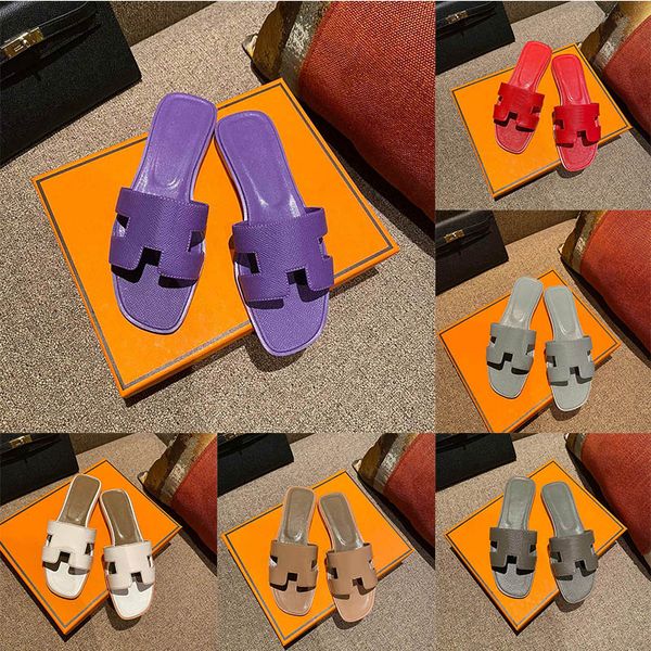 

casual fashion designer party flat heel genuine leather slippers summer beach party slippers comfortable bathroom striped casual shoes for c, Black