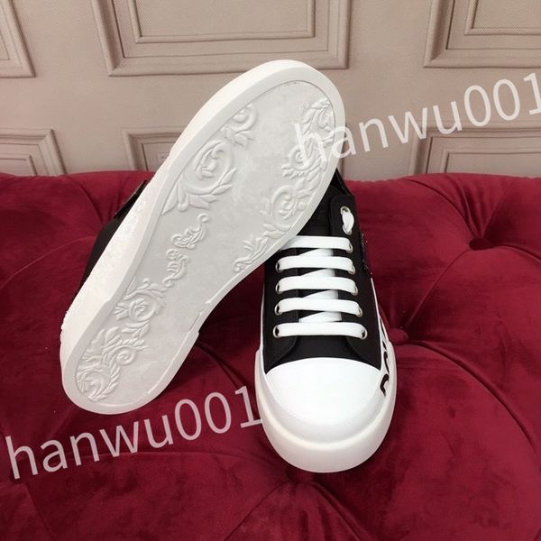 

new luxury designer womans shoes leather lace up men's fashion platform sneakers white black mens womens casual shoes