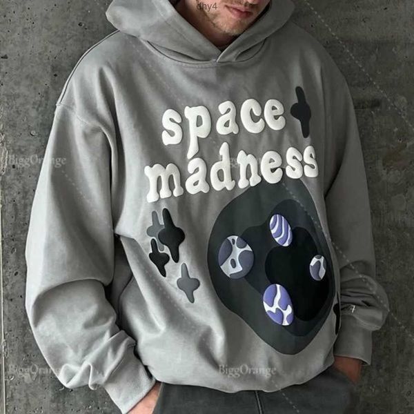 

mens hoodies sweatshirts harajuku 3d skull puff print oversized streetwear men cotton liner sweatshirt women couples y2k clothes 230220 106y, Black