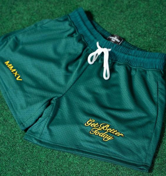 

mens shorts get better today double mesh gym for men basketball running the gbt brand male print with liner 230519, White;black