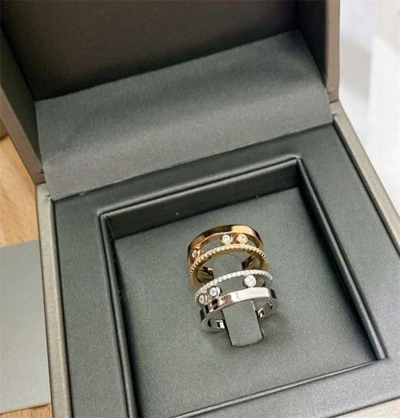 

solitaire ring fashion classic m brand 925 sterling silver with diamond v gold ring trend personality simple fashion goddess 221105870582, Golden;silver