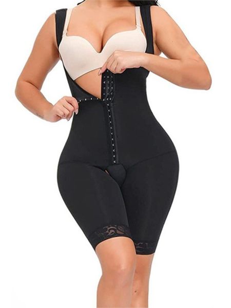 

women's shapers bodysuit corsets for women skinny spaghetti strap body shapers fashion solid lace splice waist trainer bodysuit shapewe, Black;white
