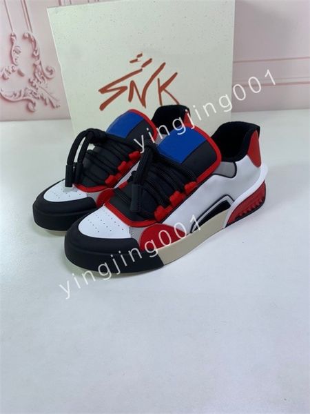 

2023 luxury ceiling retro plate-forme designer shoes for men's women leather black white flat platform sneaker fashion ladies youth