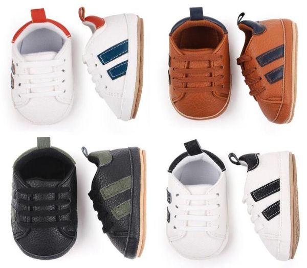 

new first walkers baby shoes retro pu leather boy girl shoes multicolor toddler rubber sole antislip infant newborn moccasins3092513