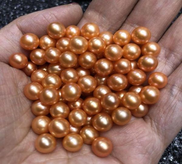 

high luster loose round freshwater pearls without hole dyed color mix 28 different colors for jewelry diy2961968, White