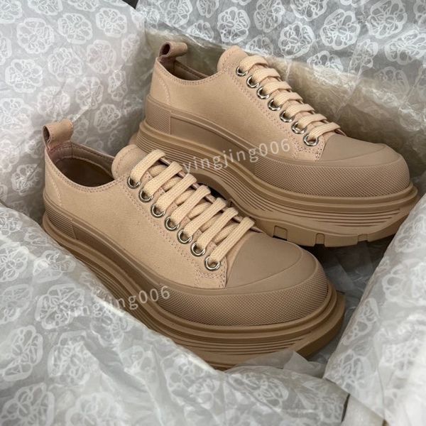 

2023fashion designer platform women men casual shoes leather lace-up sneaker lady flat running trainers letters gym sneaker, Black