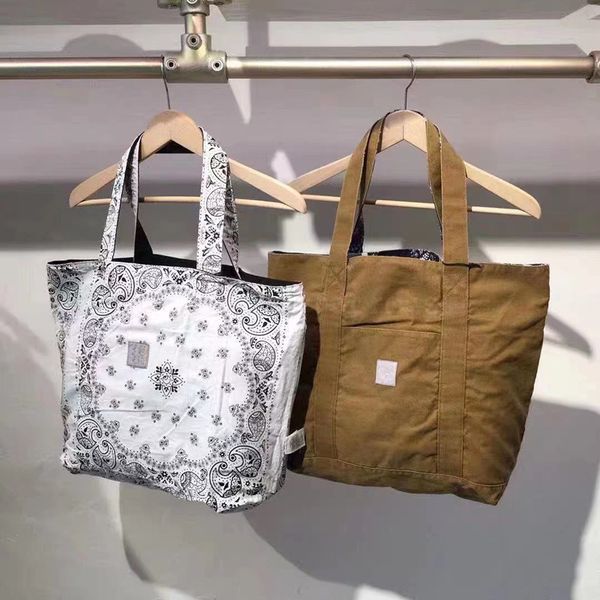 

gym bag handbag reversed two sides shoulder strap slung hand yoga fiess shopping bag shopper