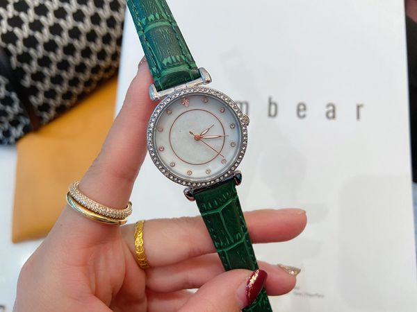 

watch quartz womens watches 34mm silver wristband waterproof all stainless steel wristband fashion designer wristwatch chan1, Slivery;brown