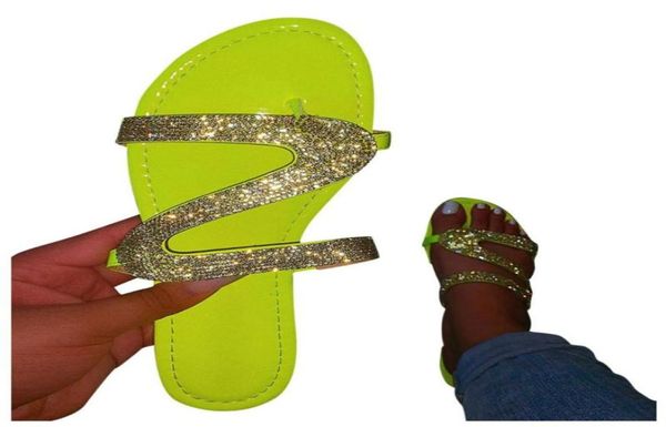 

slipper women039s slipper simple round toe slipon flat casual beach sliders outdoor crystal roman 2020 slippers women summer4866919, Black