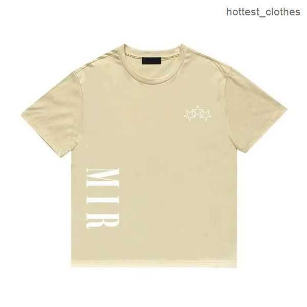 

mens tshirts am brand tshirt star printing classic paint casual loose and womens cotton 3 fvka, White;black