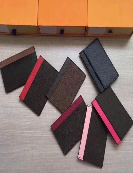

whole classic lady card holder card bag fashionable simple credit card storage folder mini multicard small change wallet7894003, Brown;gray