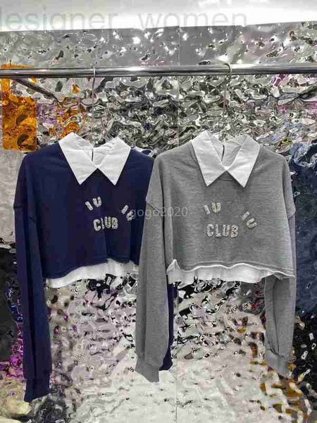 

women's shirt designer women's shirt open navel with letters crystal beads runway high end luxury brand dress women's long sl, White