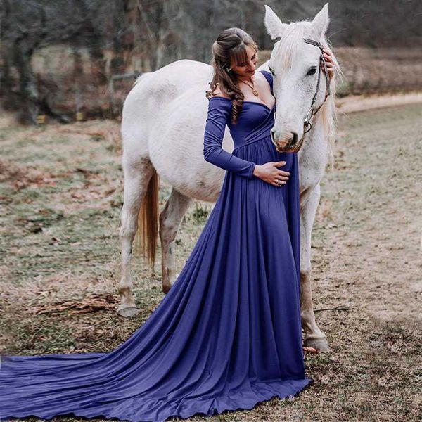

women dress maternity pgraphy props pregnancy clothes elegant maternity dresses for pregnant p shoot cloth plus r230519, White