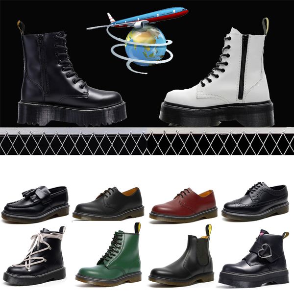 

2023 designer boots men womens winter snow booties classic color leather oxford bottom ankle shoes eur 35-44, Black