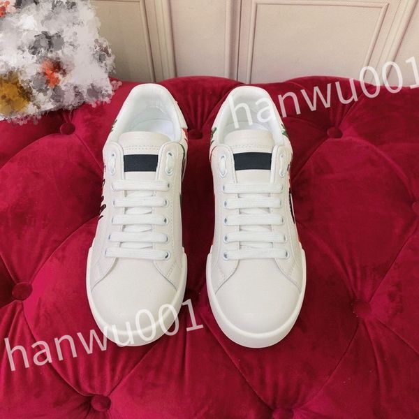 

new luxurys designer youth fashion shoes sneakers summer women white shoes genuine leather woman running casual sneaker 35-45, Black