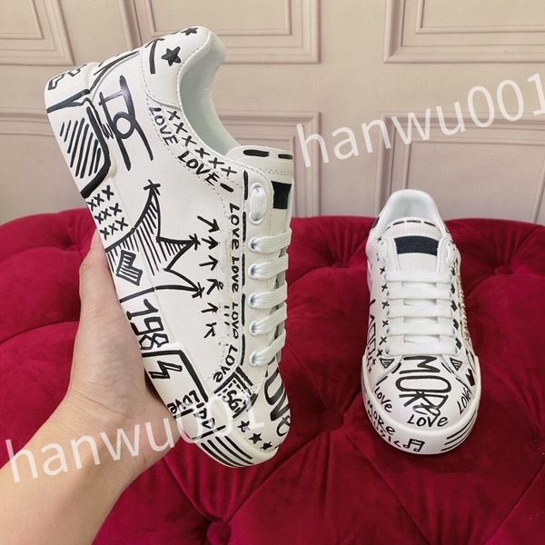 

2023 new designer youth fashion sneakers summer womens white shoes genuine leather woman running casual sneaker, Black