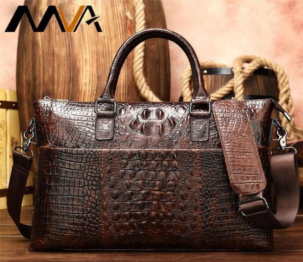 

briefcases westal men briefcase men039s bag genuine leather office bags for lapcroco design computer1316828