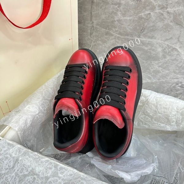 

fashion platform womens men quality sneakers camouflage casual shoes checkered studded flats mesh trainers2023, Black
