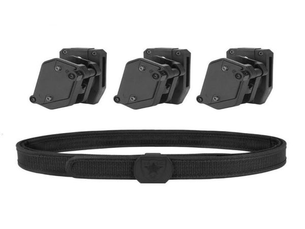 

tactica ipsc idpa uspsa belt set competition shooting rs2353 rs430 waist support3323427, Black;gray