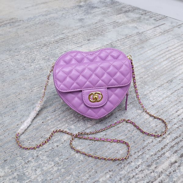 

7a handbag shoulder heart designer tote bags shapee crossbody fashion women mini cute sweet purses luxury handbags leather lovers, love bags