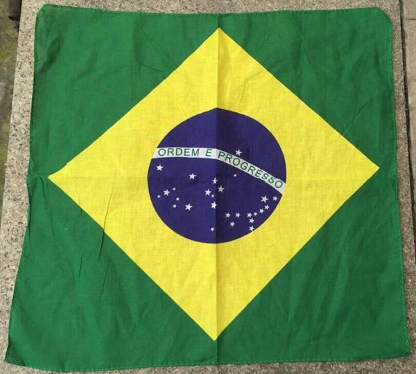 

12pcslot 100 cotton bandana wristband brazil italy flag head scarf football fan headwrap6481335, Blue;gray