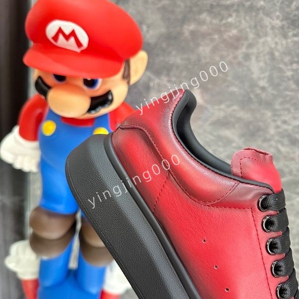 

2023fashion platform womens men quality sneakers camouflage casual shoes checkered studded flats mesh trainers, Black