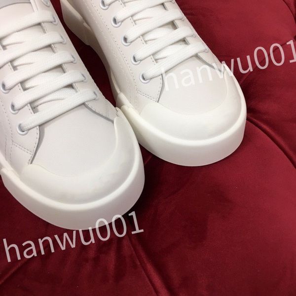 

luxurys designer woman shoes leather lace up men fashion platform sneakers white black mens womens casual shoes
