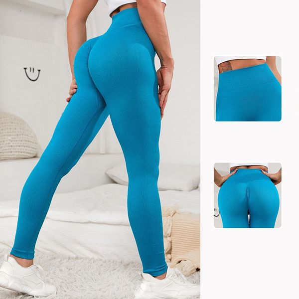 

seamless yoga pants plastic fitness exercise leggings buttocks lifting pants