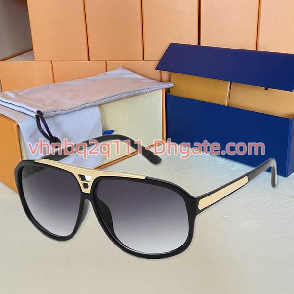 

1pcs fashion round sunglasses eyewear sun glasses designer brand black metal frame dark 50mm glass lenses for mens womens better brown cases, Blue