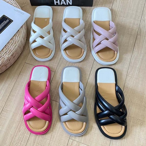 

summer sandals multi color slipper classic patterns and colors shoal leisure indoor complete set of accessories slides, Black