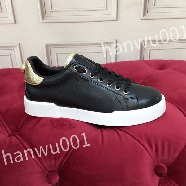 

luxury designer woman shoes leather lace up men fashion platform sneakers white black mens womens casual shoes