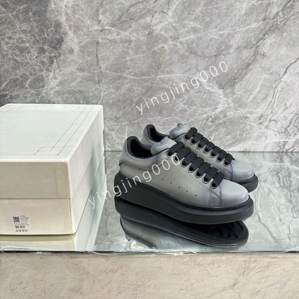 

2023new fashion platform womens men quality sneakers camouflage casual shoes checkered studded flats mesh trainers, Black