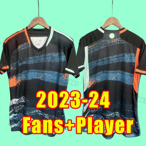 

2023 2024 argentina soccer jerseys football shirt dybala aguero maradona di maria 23 24 fans player version men uniforms away, Black;yellow