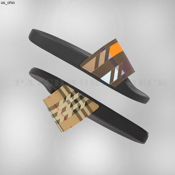 

slippers designer slides women man slippers luxury sandals brand sandals real leather flip flop flats slide casual shoes sneakers boots with, Black