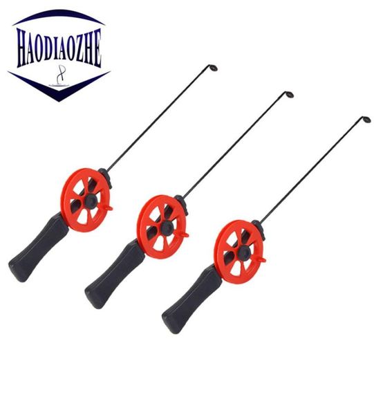

winter ice fishing rod 33cm portable outdoor fishing pole with reels sport ultralight tackle spinning casting hard rod8057506