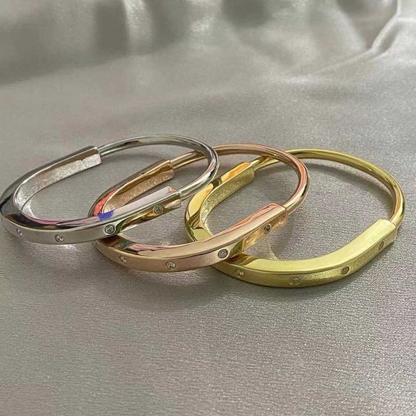 

designer tiffay lock bracelet new ins lock bracelet lock head, Black